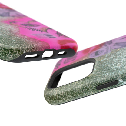 MagSafe "glitter gloss" airbrush iPhone case