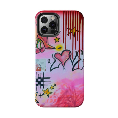 "cherry luvr" airbrush iPhone case