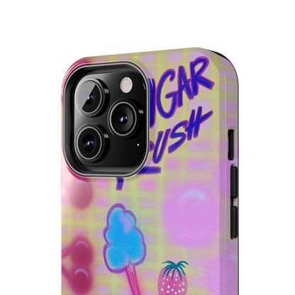 "sugar rush" airbrush iPhone case