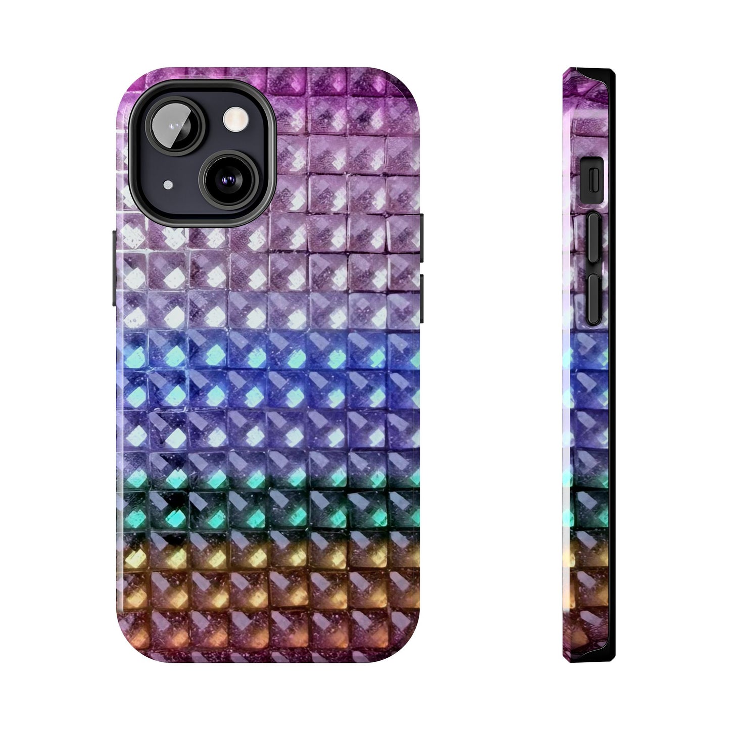 "multicolor studs" airbrush iPhone case