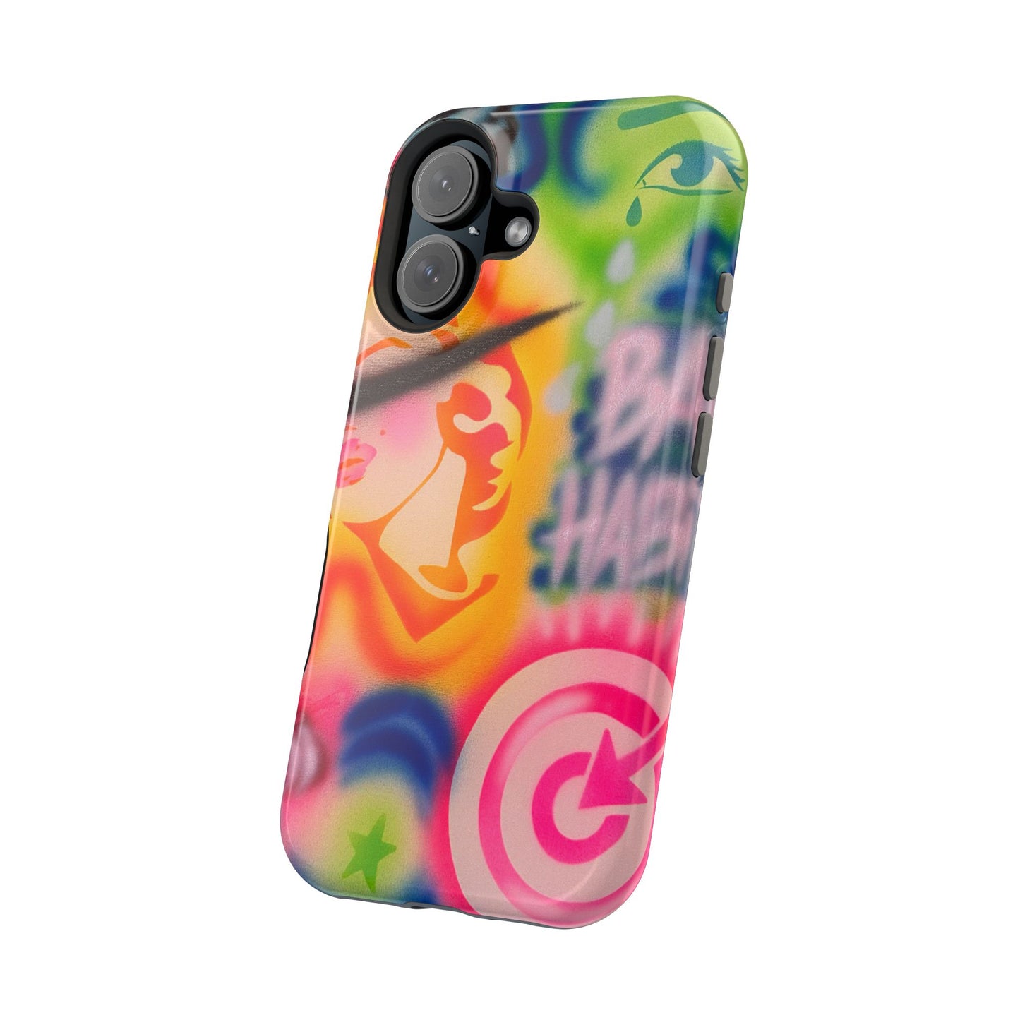 MagSafe „schlechte Angewohnheiten“ Airbrush iPhone Hülle