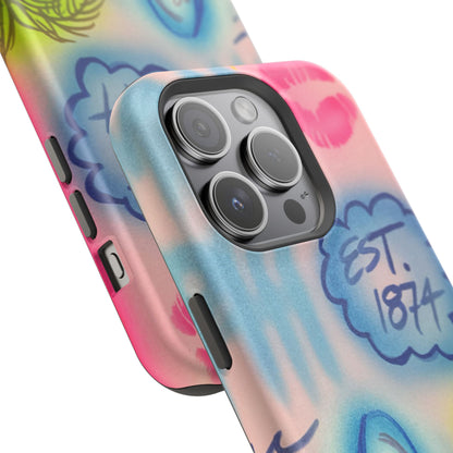MagSafe "in the wave" airbrush iPhone case