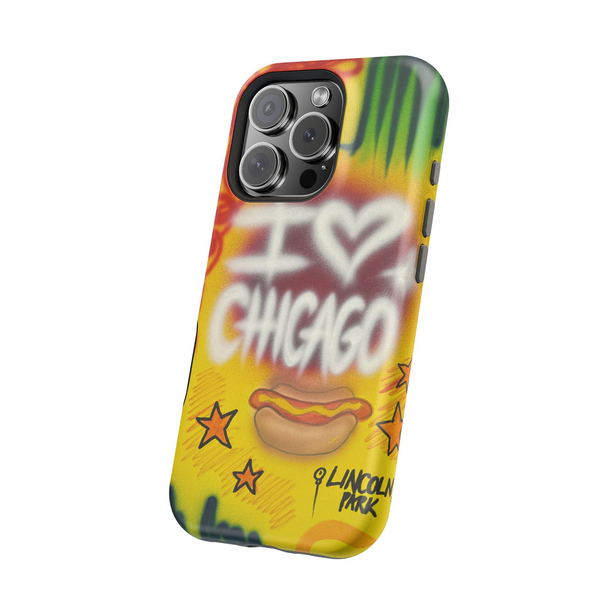 MagSafe "chicago" airbrush iPhone case