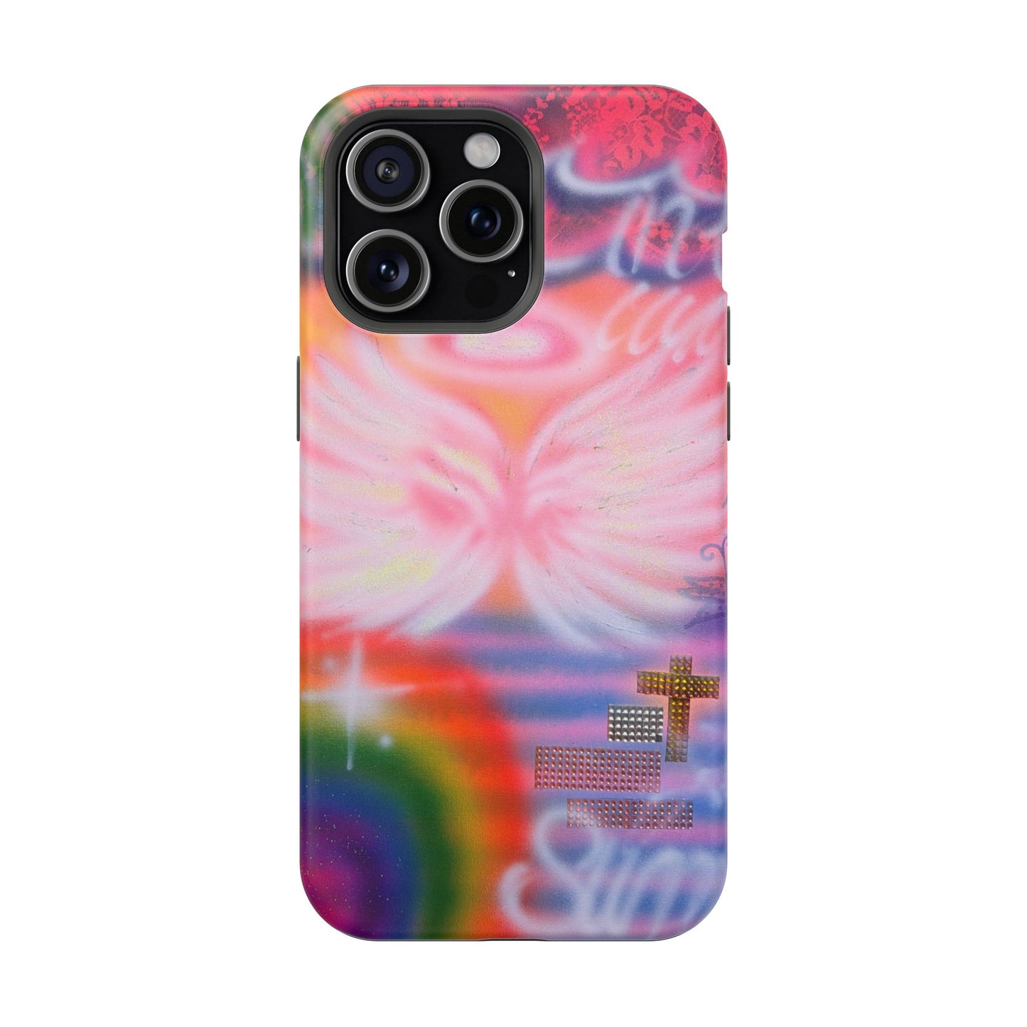 MagSafe "summer bliss" airbrush iPhone case
