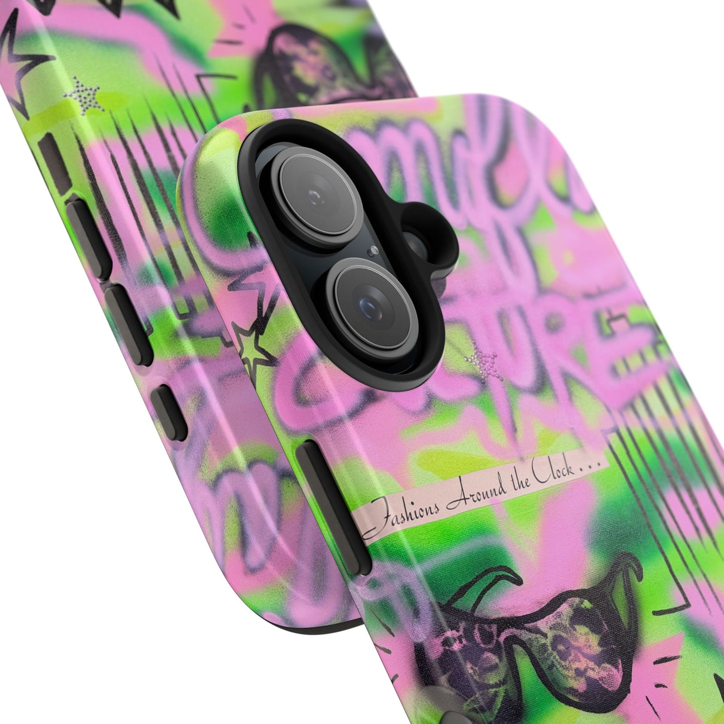 "green camo" airbrush iPhone case