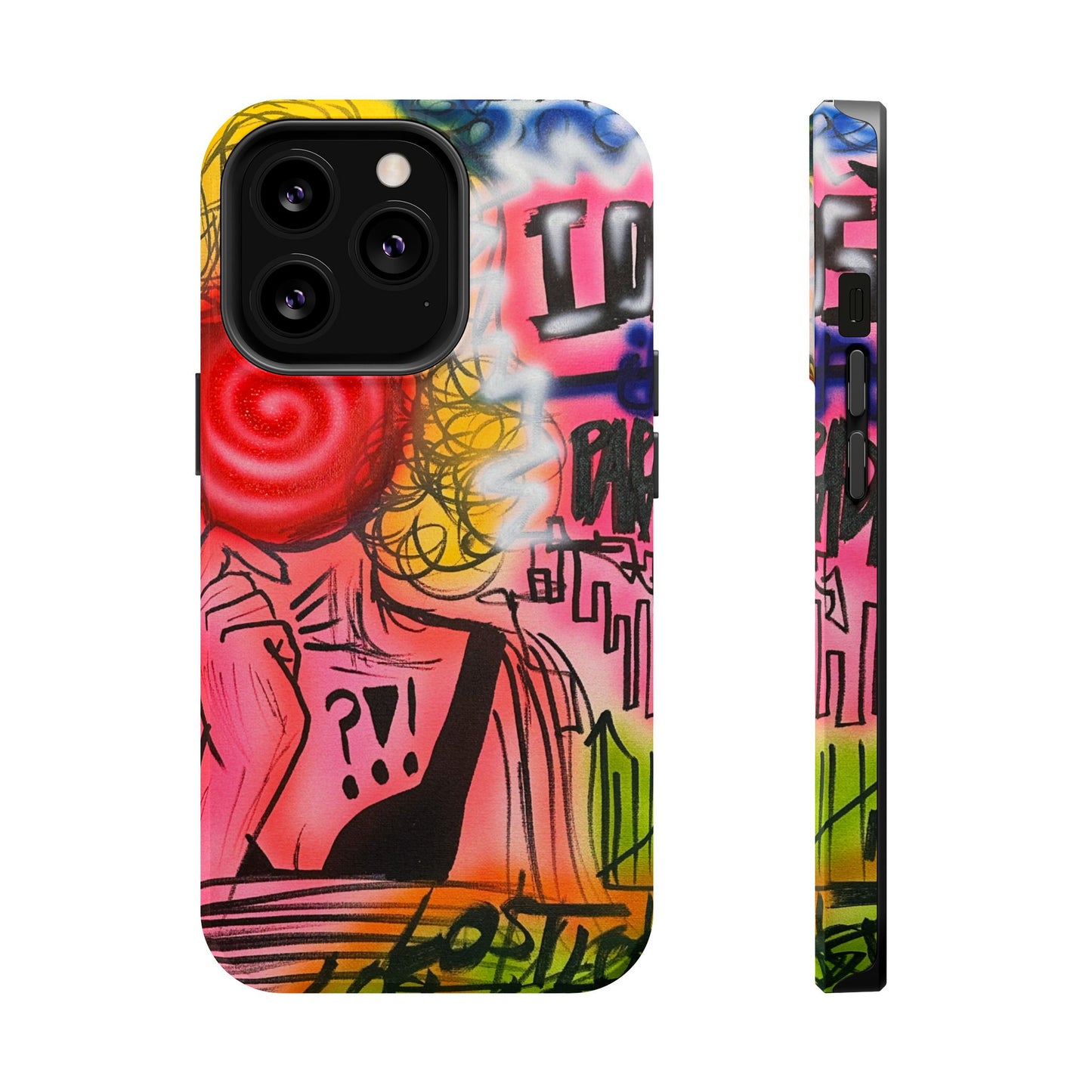 MagSafe „Lost in Paradise“ Airbrush-iPhone-Hülle