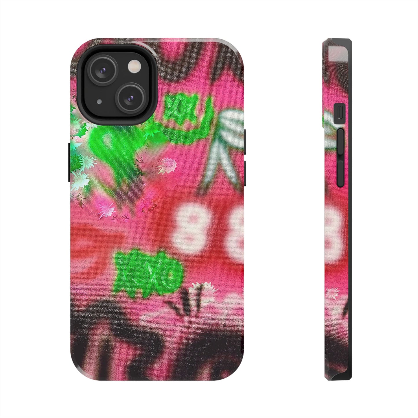 "electr!c dreamz" airbrush iPhone case