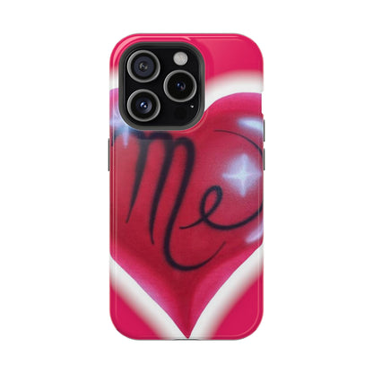 MagSafe "i <3 me" Airbrush iPhone Hülle