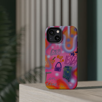 MagSafe „Ibiza“ Airbrush iPhone-Hülle