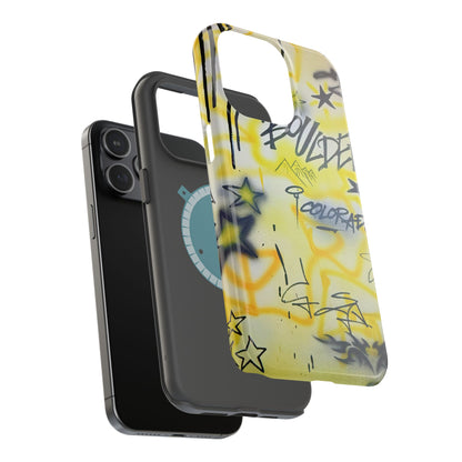 MagSafe "boulder" airbrush iPhone case