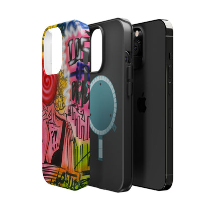 MagSafe „Lost in Paradise“ Airbrush-iPhone-Hülle