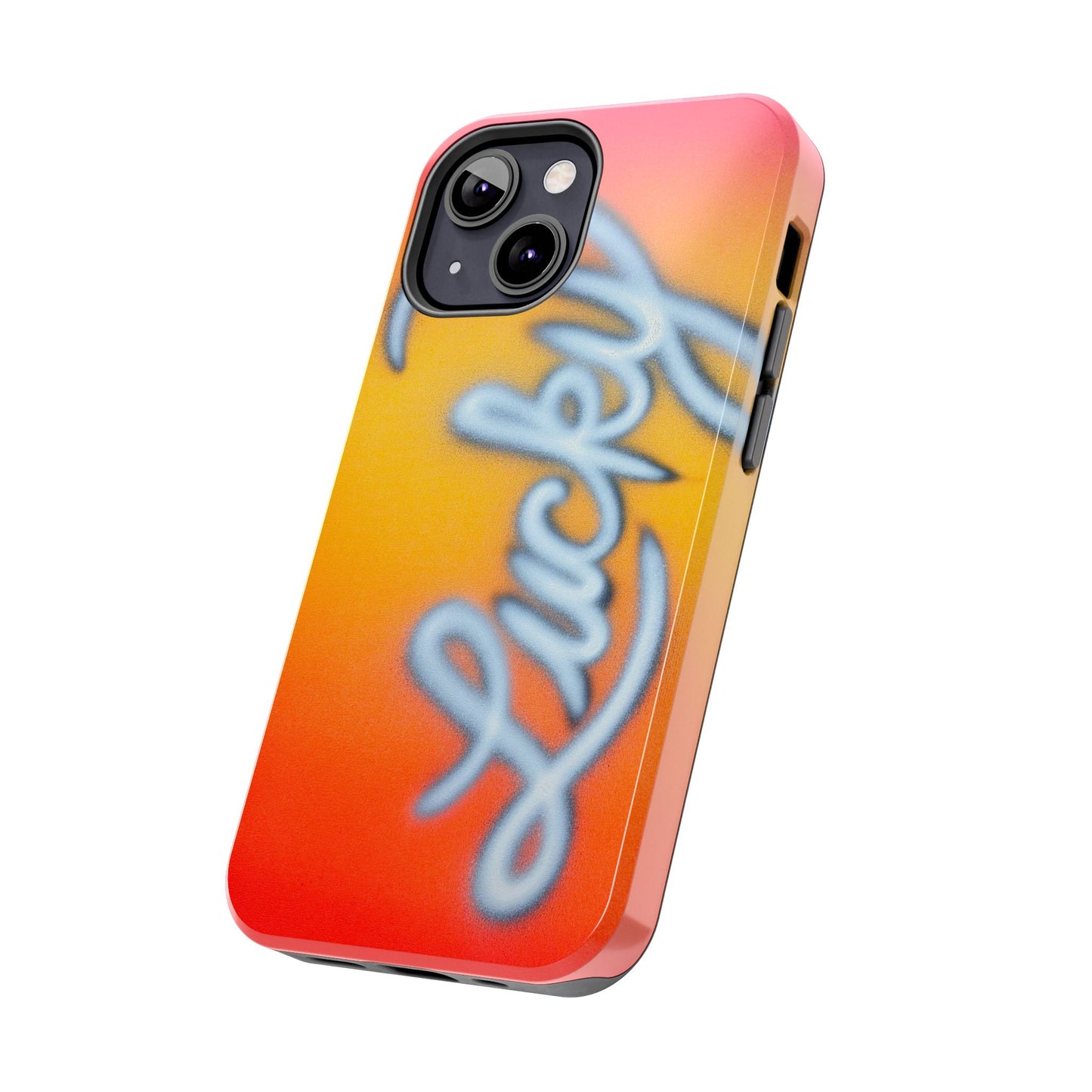 "lucky" airbrush iPhone case
