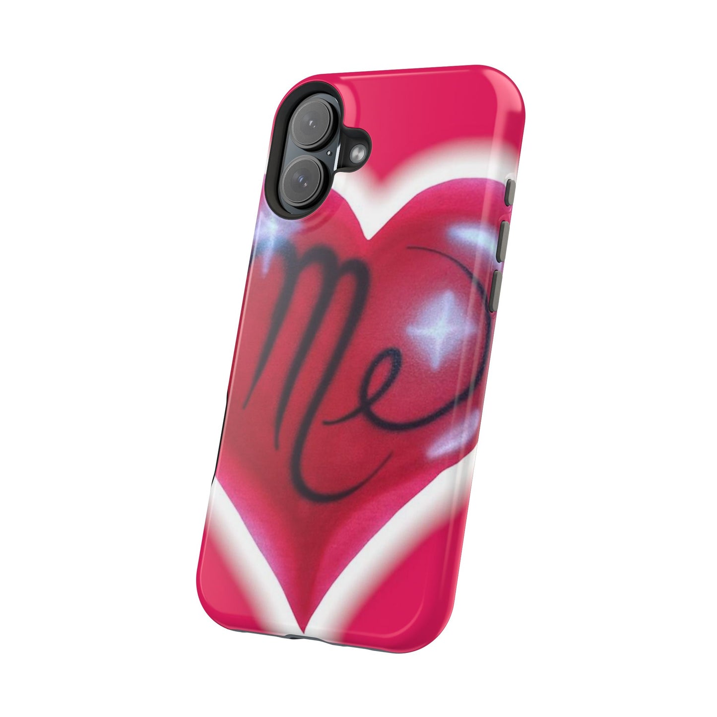 MagSafe "i <3 me" Airbrush iPhone Hülle