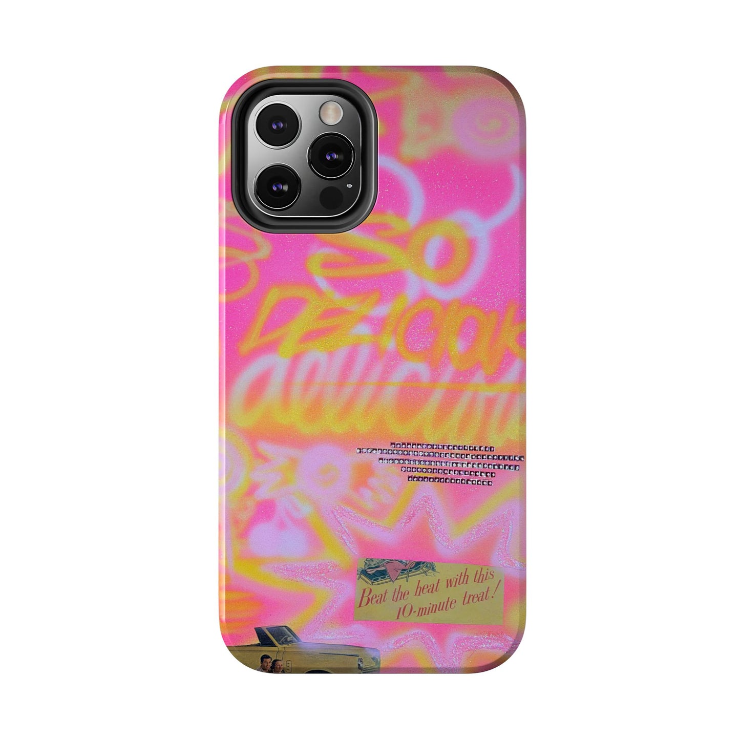 "so delicious" airbrush iPhone case