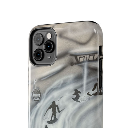 "arctic avalanche" airbrush iPhone case