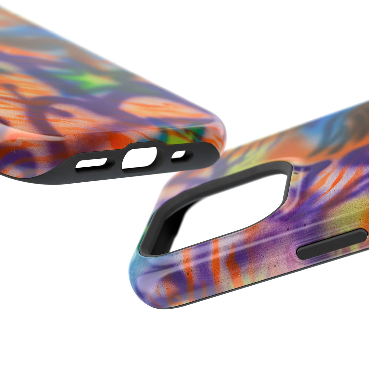 MagSafe "streetwear angel" airbrush iPhone case