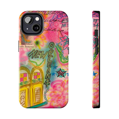 "new orleans, la" airbrush iPhone case