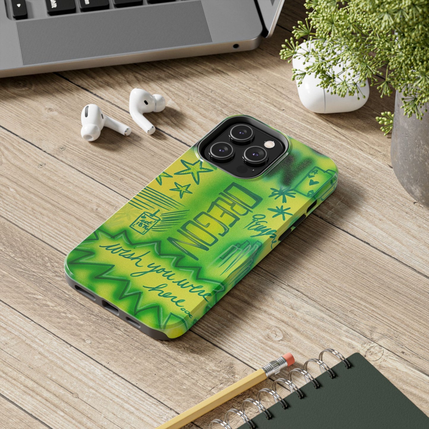 "oregon" airbrush iPhone case