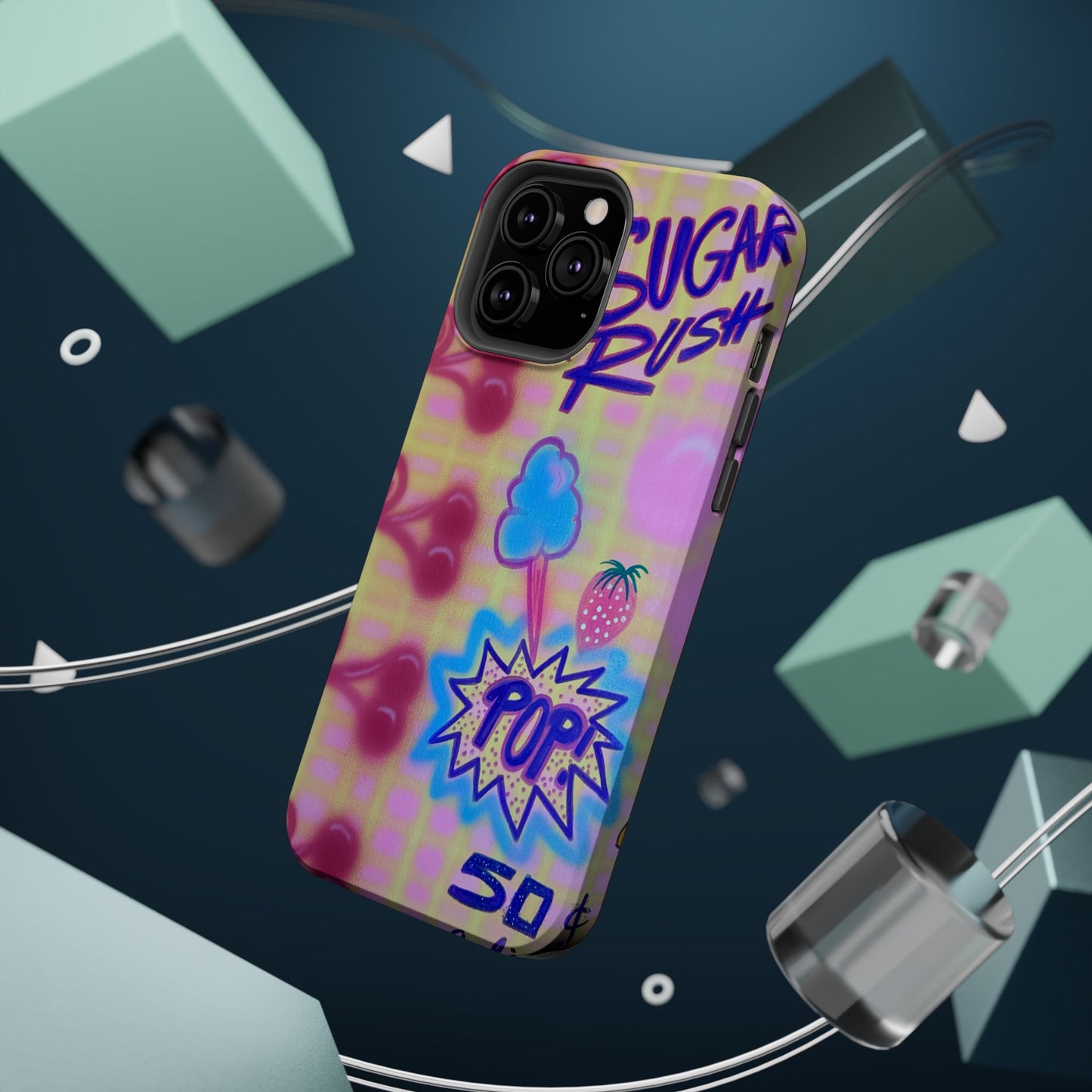 MagSafe "Zuckerrausch" Airbrush iPhone Hülle