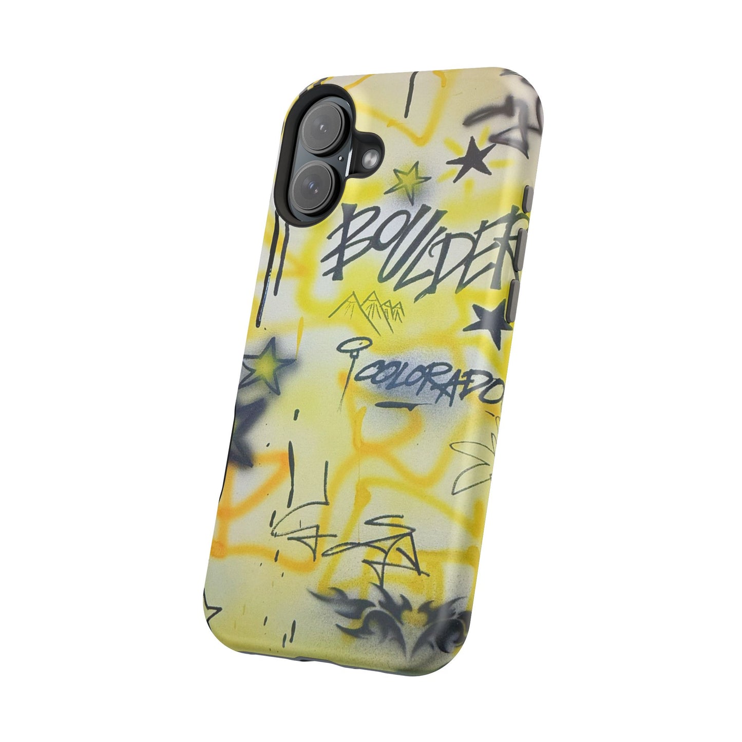 MagSafe "boulder" airbrush iPhone case
