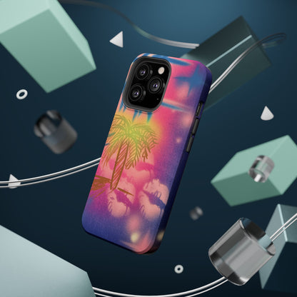 MagSafe "glowy night" airbrush iPhone case