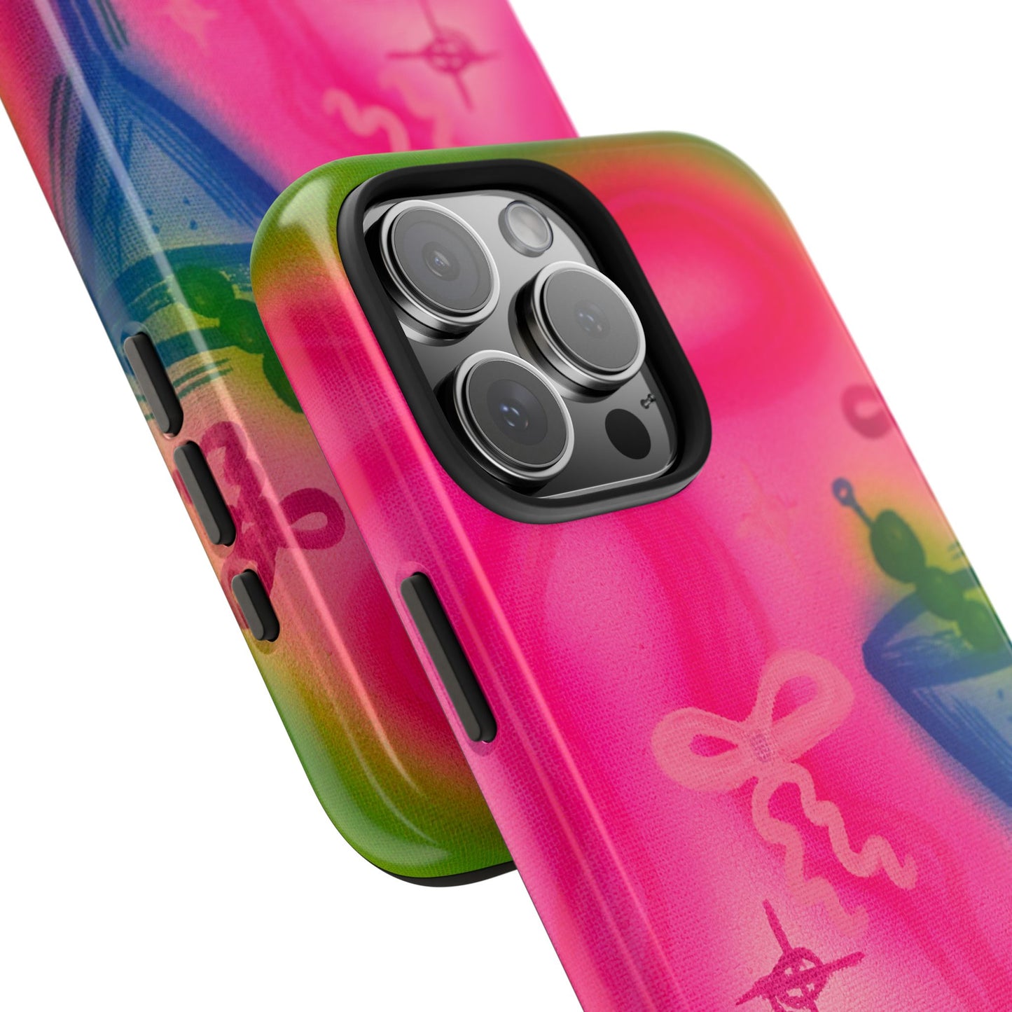 "bow martini" airbrush iPhone case