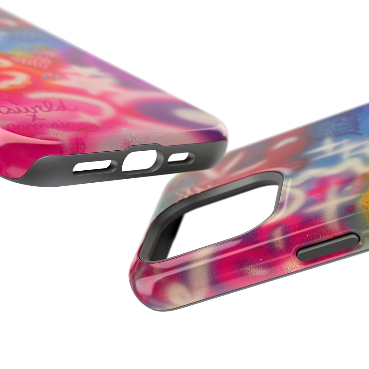 MagSafe „luck & luv“ Airbrush iPhone-Hülle