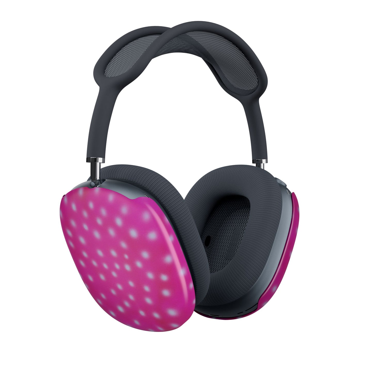 "bubblegum polka dot" airbrush airpod max covers