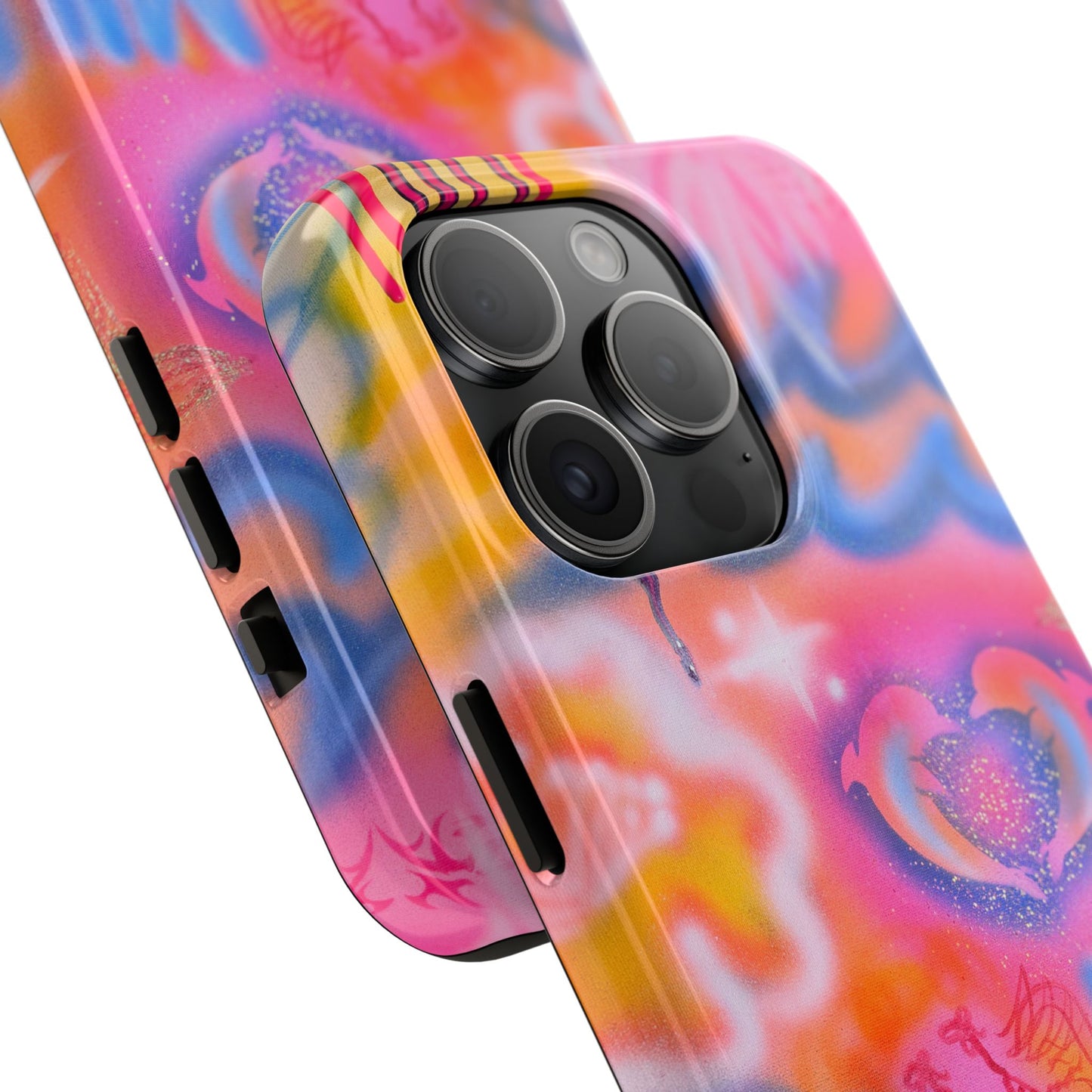 "mornings in malibu" airbrush iPhone case