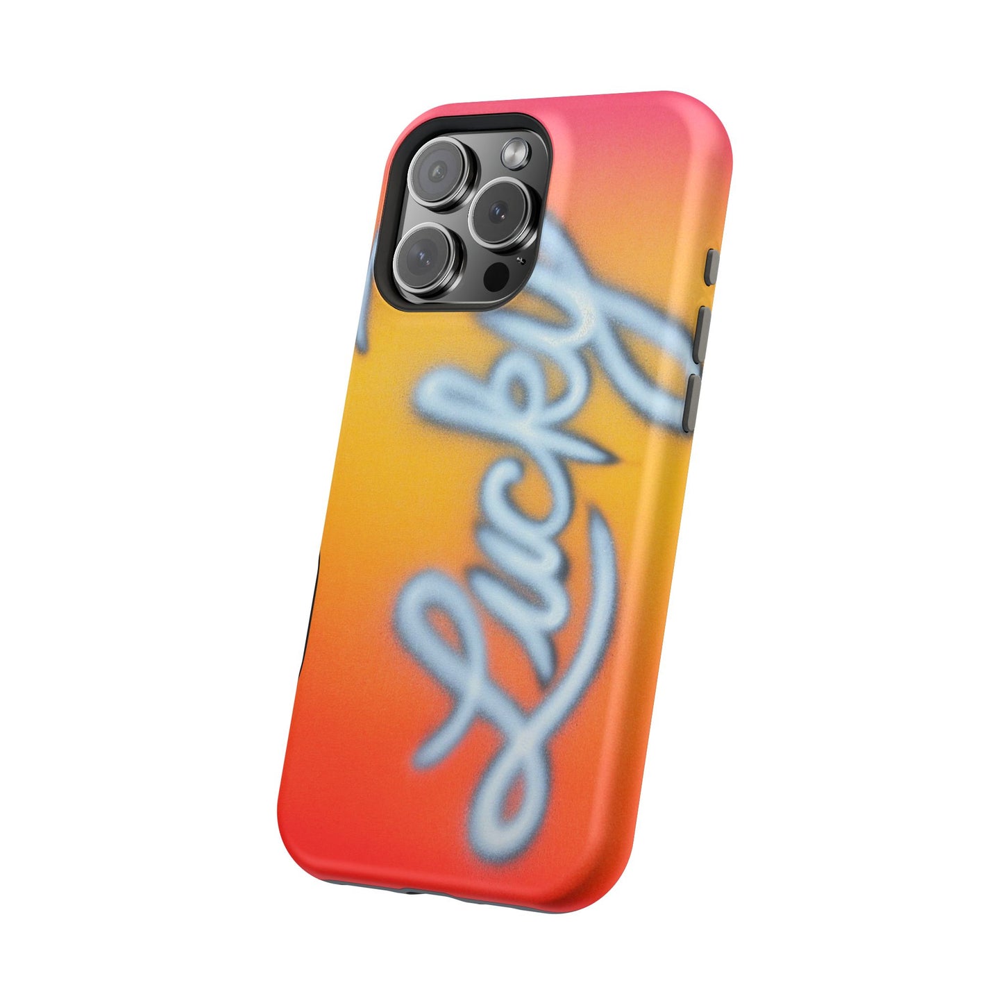 MagSafe "lucky" airbrush iPhone case