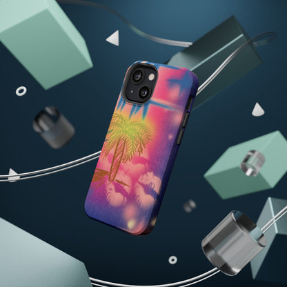 MagSafe "glowy night" airbrush iPhone case