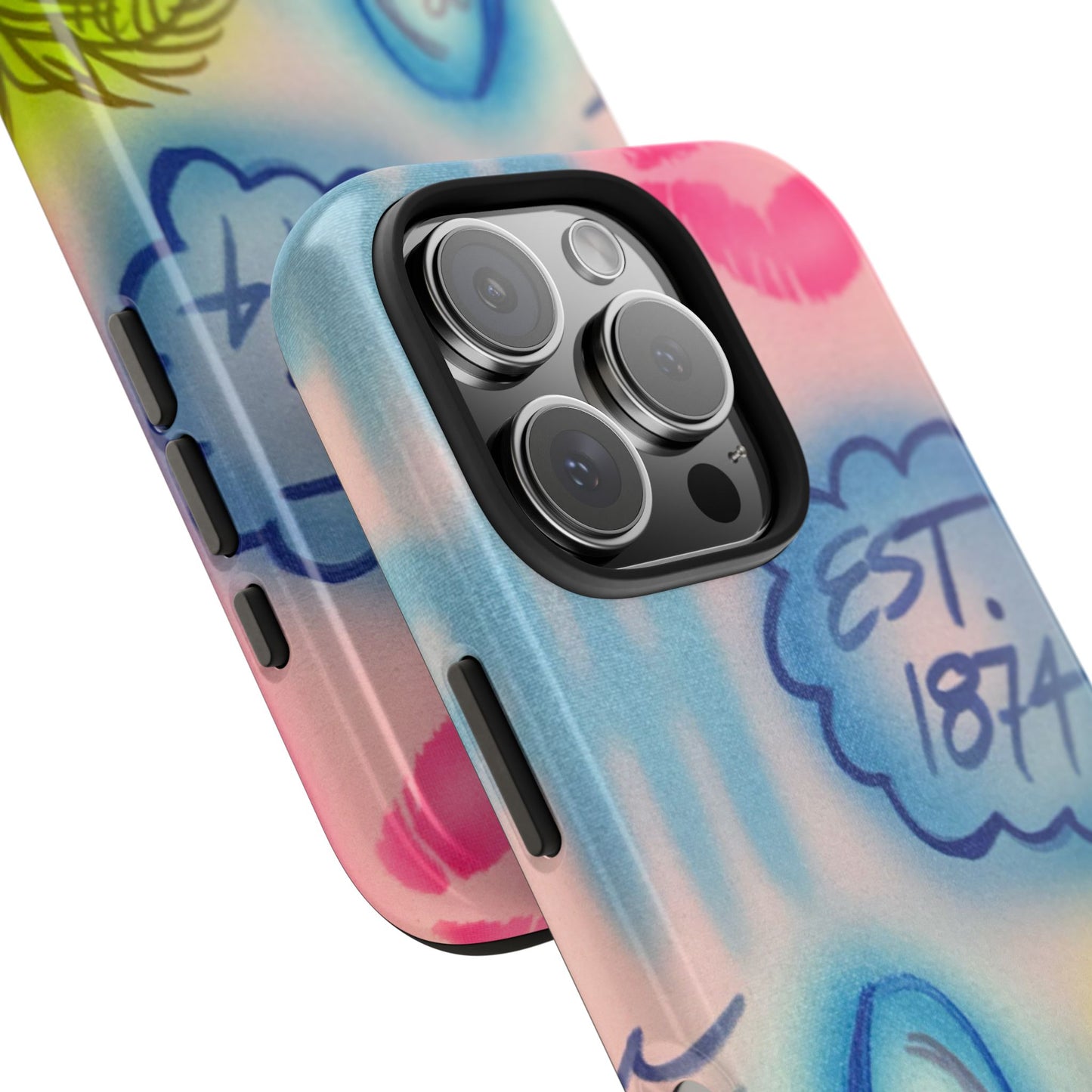 "in the wave" airbrush iPhone case