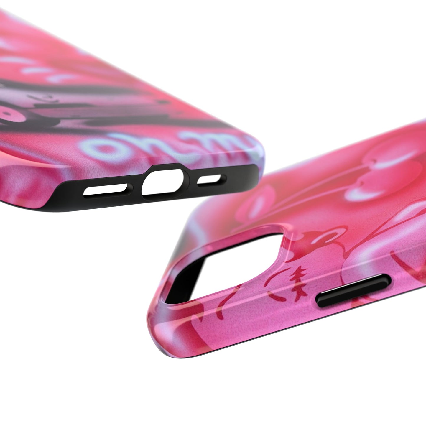 "on her way" airbrush iPhone case