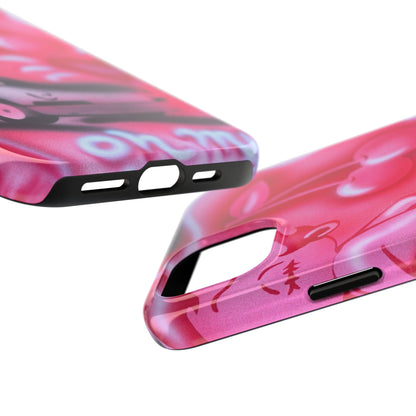 "on her way" airbrush iPhone case