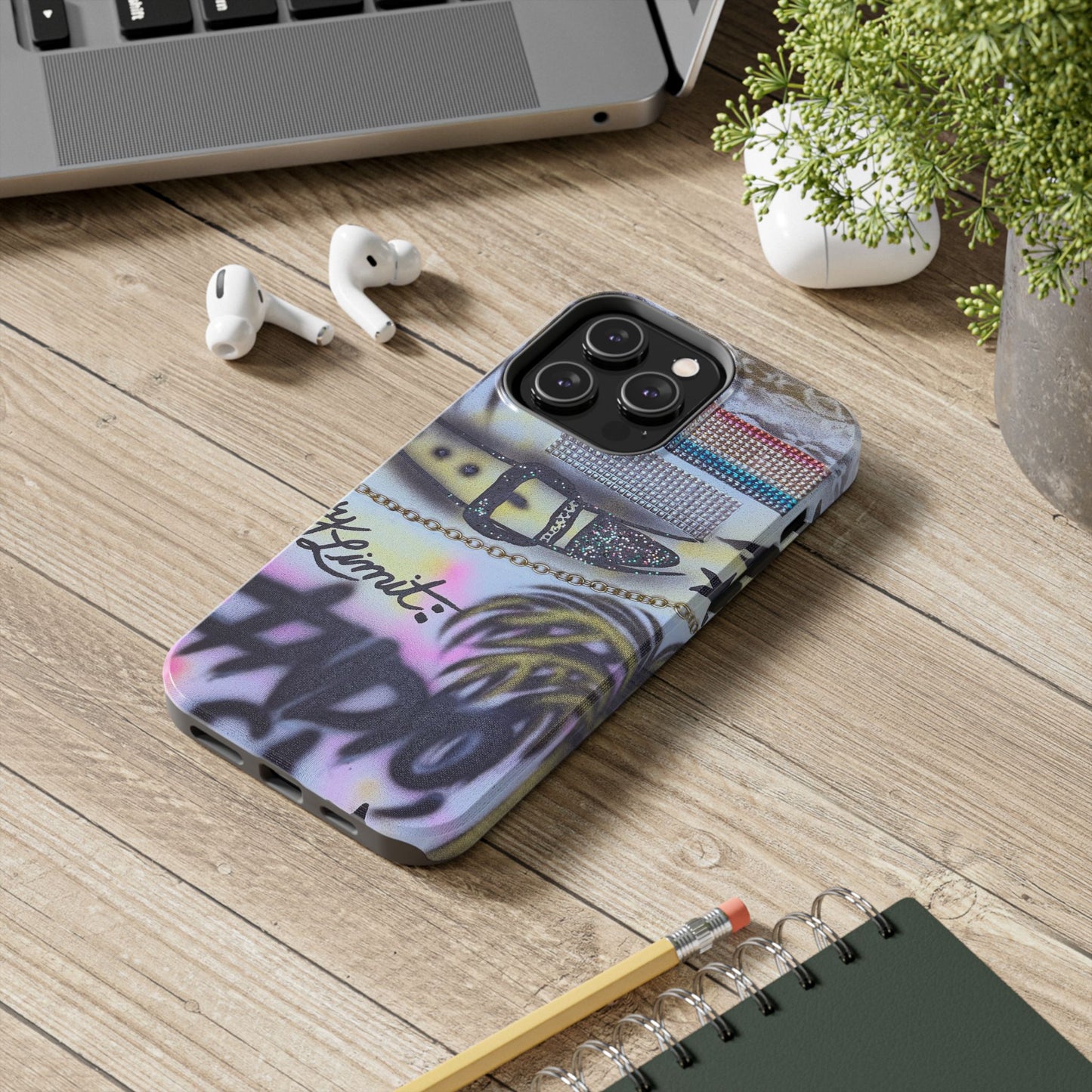 "indio, ca" pt. 2 airbrush iPhone case