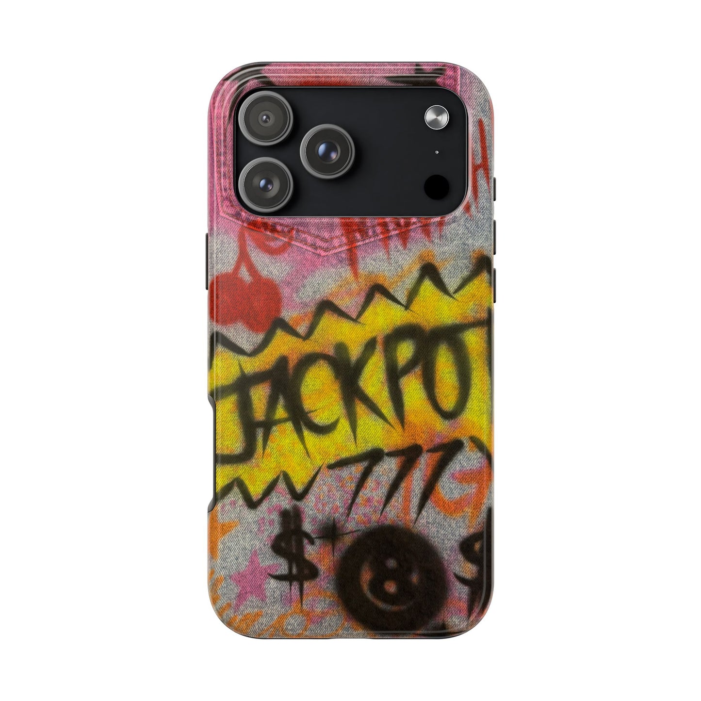 "jackpot!" airbrush iPhone case