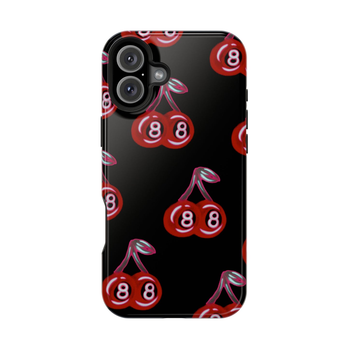 MagSafe „Cami Cherry“ Airbrush iPhone-Hülle