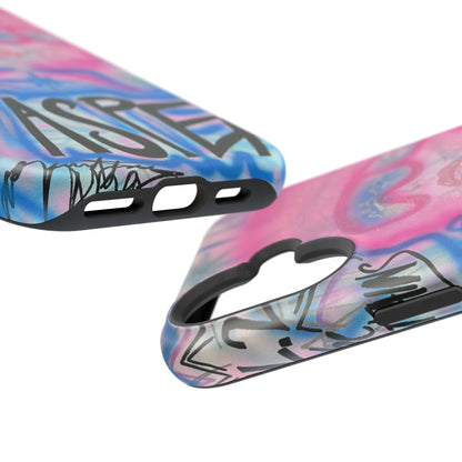 MagSafe "aspen aspirations" airbrush iPhone case