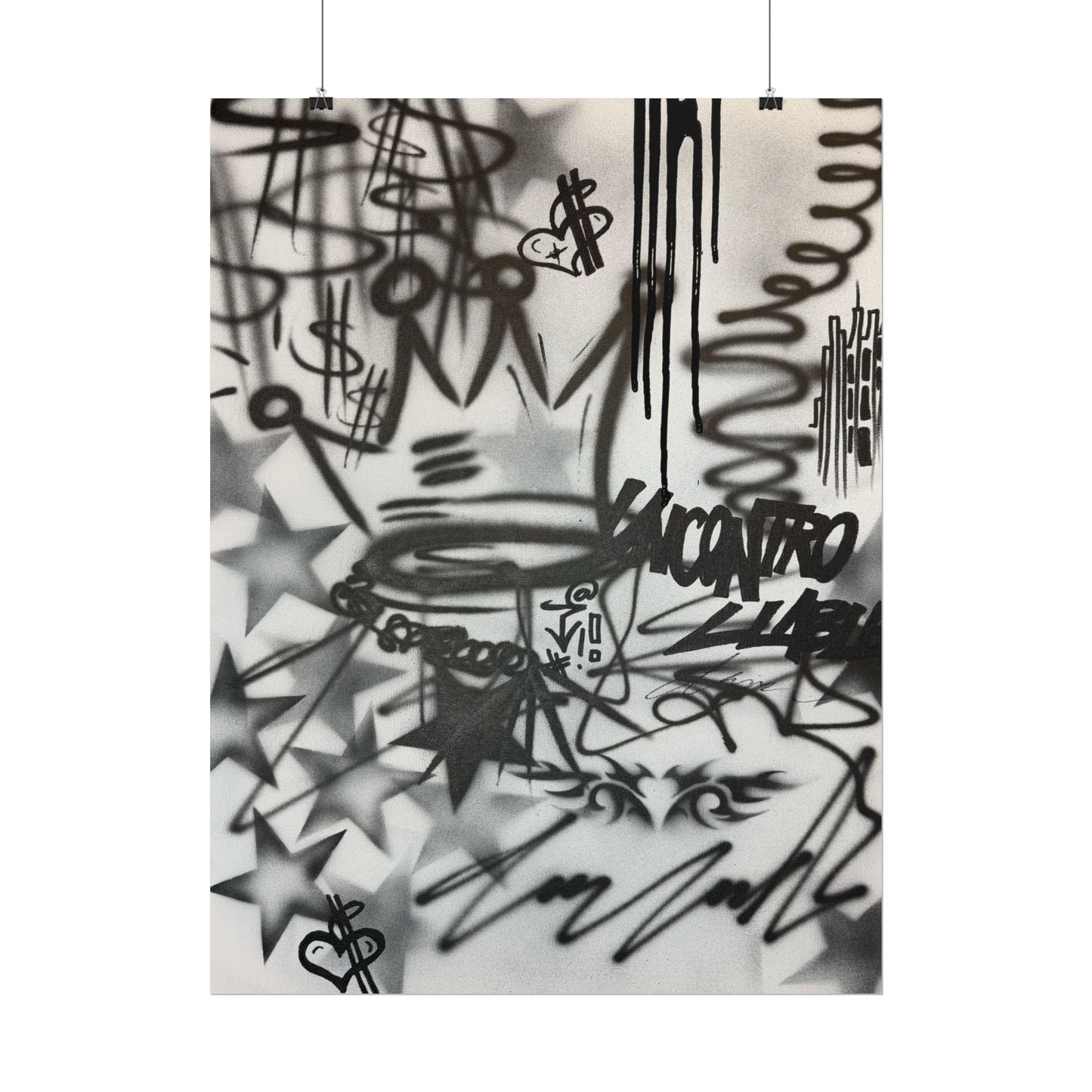 early access airbrush rolled print