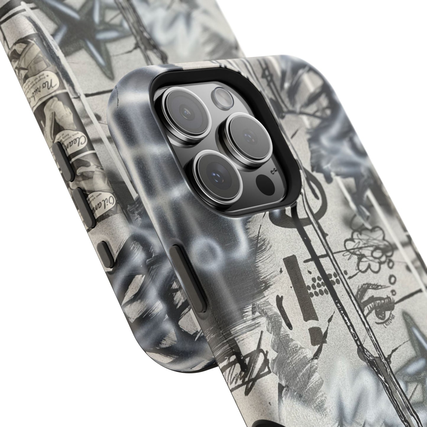MagSafe "monochrome mood" airbrush iPhone case