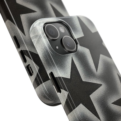 "chrome stars" airbrush iPhone case