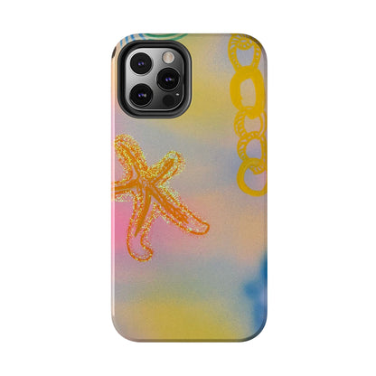 "sweet starfish" airbrush iPhone case