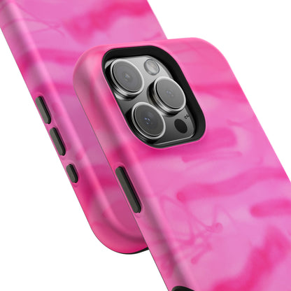 MagSafe "pink camo" airbrush iPhone case