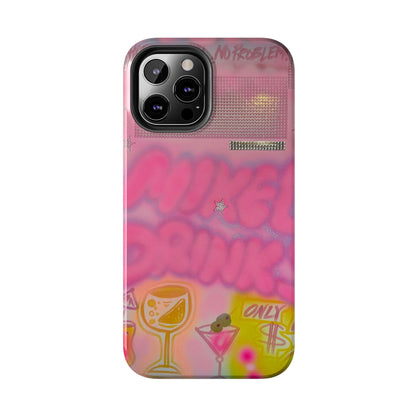 "mixed drinks" airbrush iPhone case