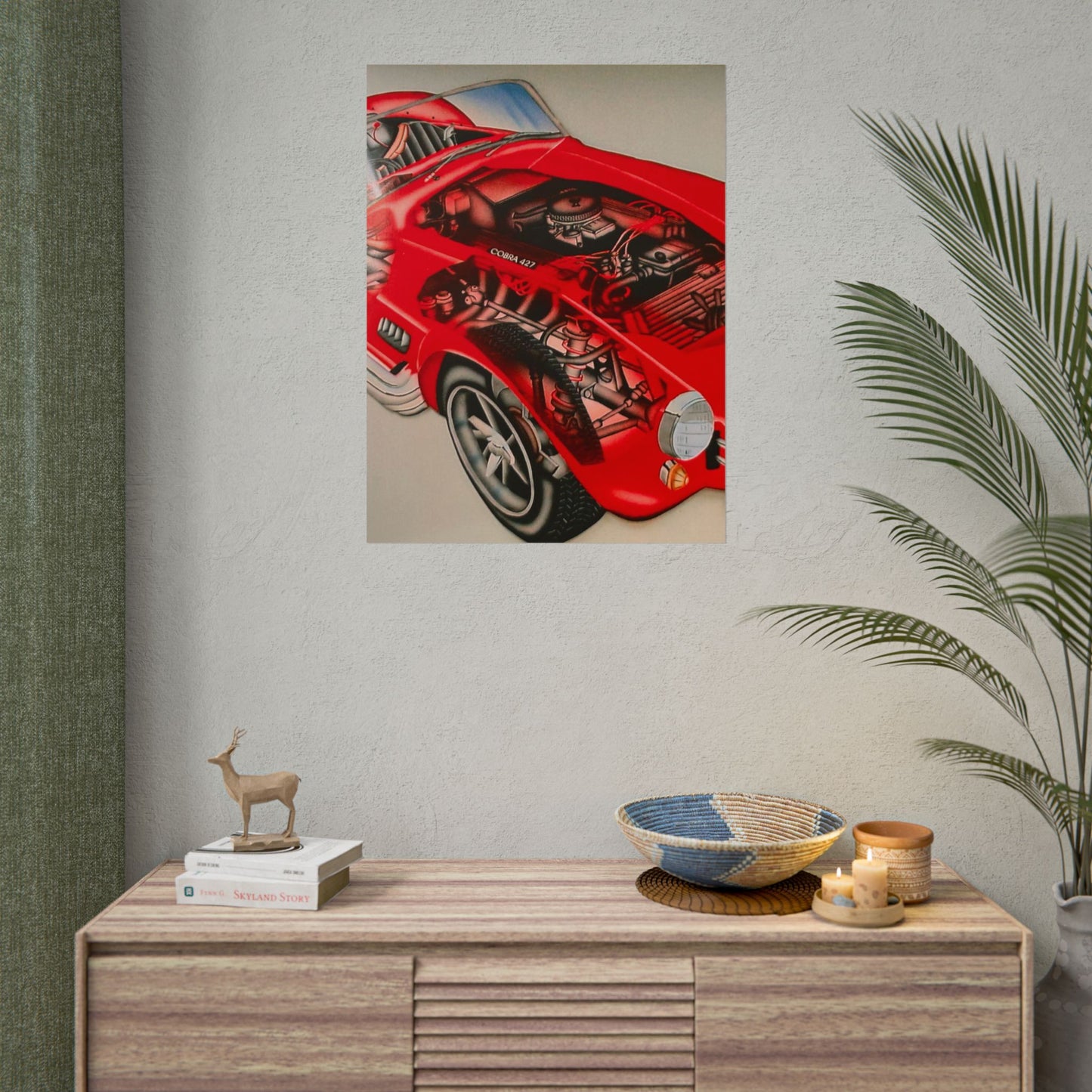 "cobra phantom" airbrush rolled print