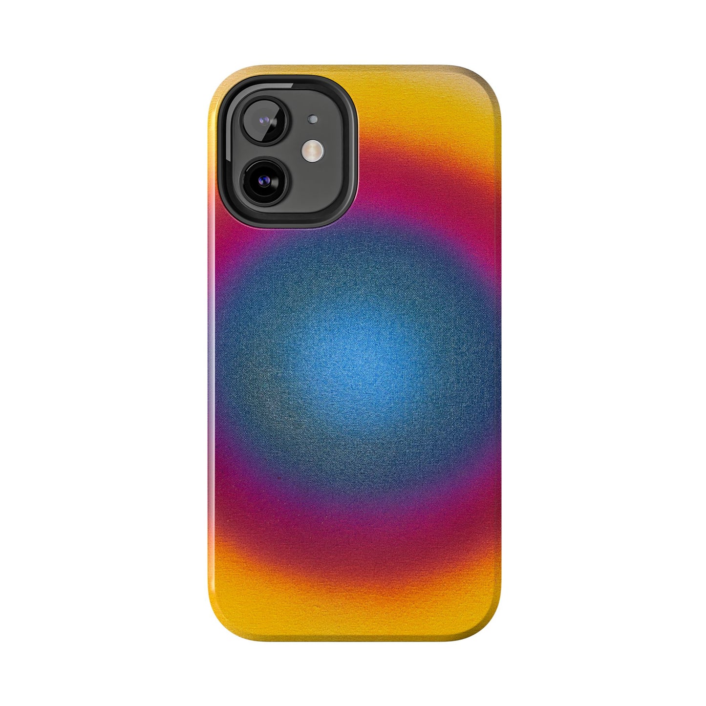 "blue raspberry aura" airbrush iPhone case