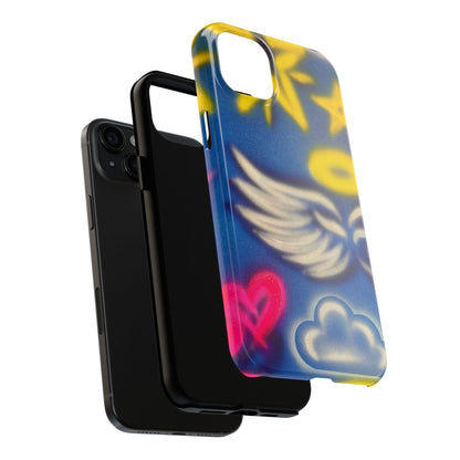 "celestial halo" airbrush iPhone case