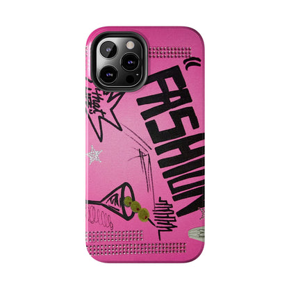 "high fashion pt. 2" airbrush iPhone case