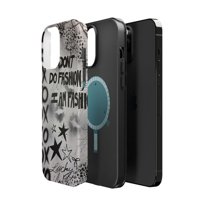 MagSafe "i am fashion" airbrush iPhone case