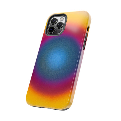 "blue raspberry aura" airbrush iPhone case